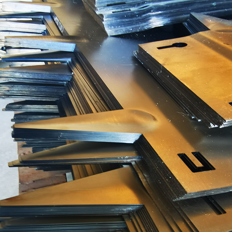 Cor-Ten steel garden edges