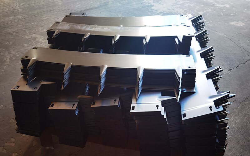 Cor-Ten steel garden edges