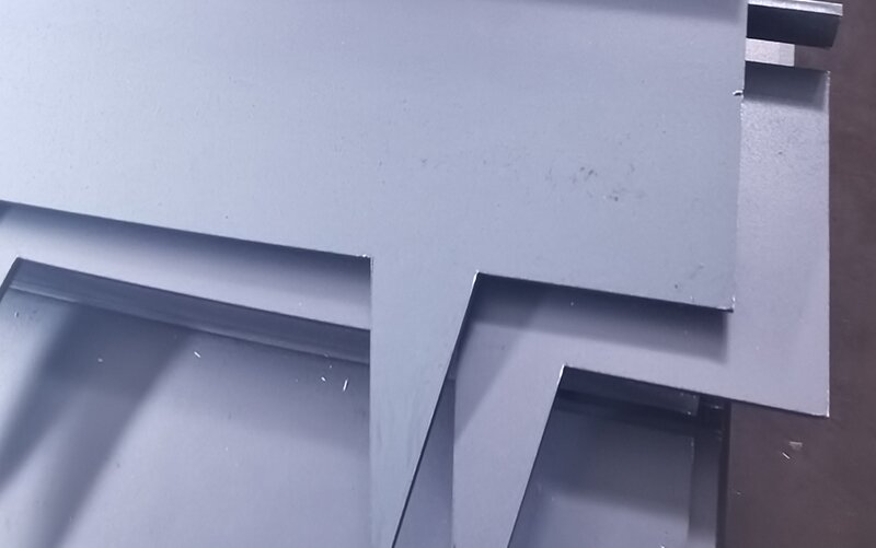 Cor-Ten steel garden edges