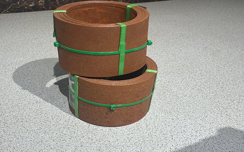 Corten Steel Flower Bed Edging