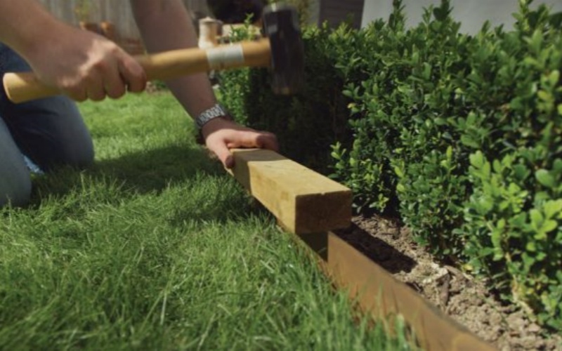 Corten Steel Retaining Edging