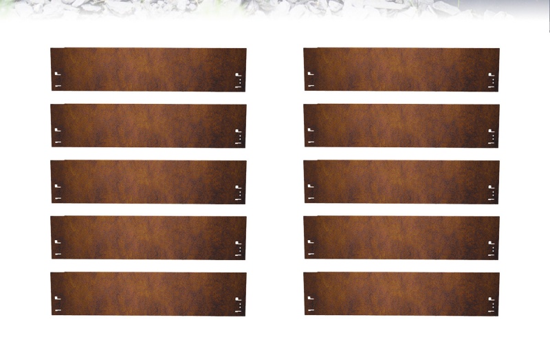 Heavy-Duty Metal Garden Edging