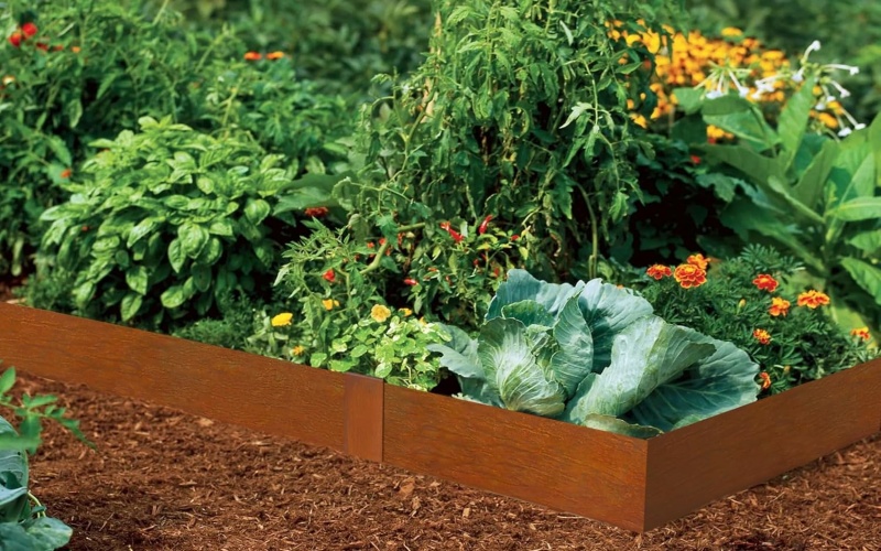 Corten Steel Slope Edging