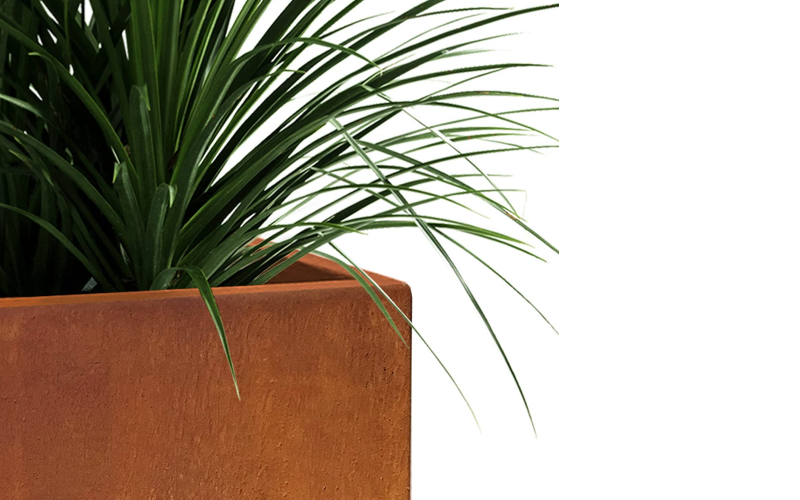 3mm Thick Corten Steel Planters – Industrial-Grade  