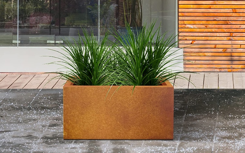 Bulk Weathering Steel Planters for Landscaping