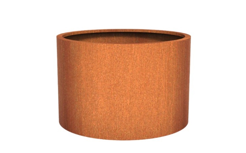  Custom Industrial Steel Planters for Hotels