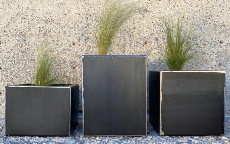 Low-Maintenance Commercial Steel Planter Boxes