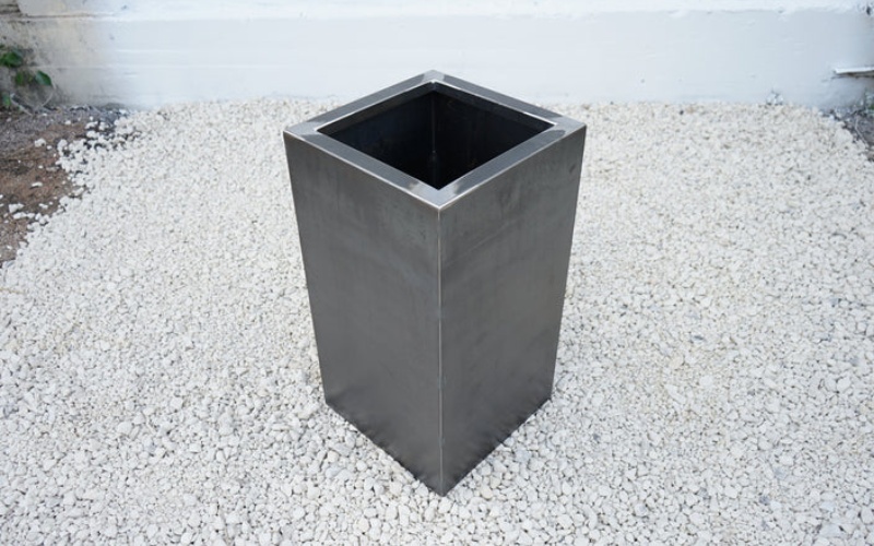 High-End Steel Planter Boxes for Resorts