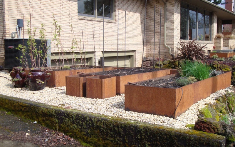 B2B Weathering Steel Planter Box Supplier