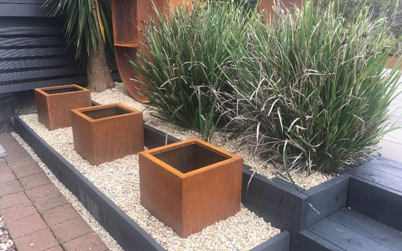 Commercial-Grade Corten Planters Wholesale
