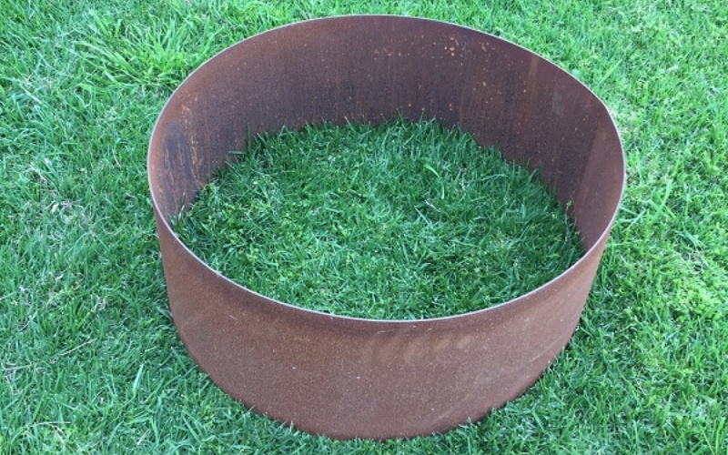 Rooftop Garden Corten Planter Boxes