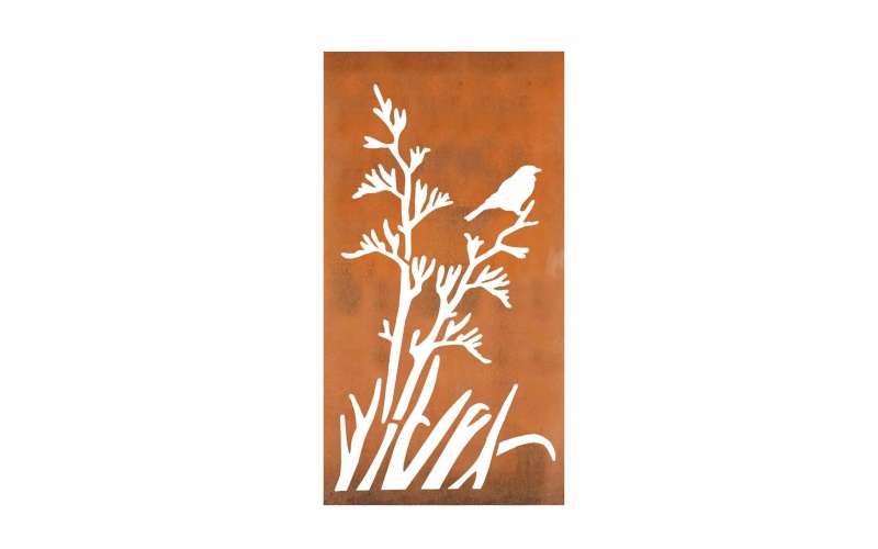 Wholesale Corten Steel Garden Screens – Custom Laser-Cut Designs
