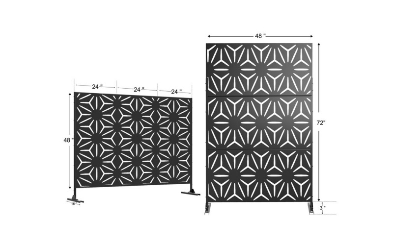 Laser-Cut Corten Steel Garden Partitions – B2B Supplier Pricing