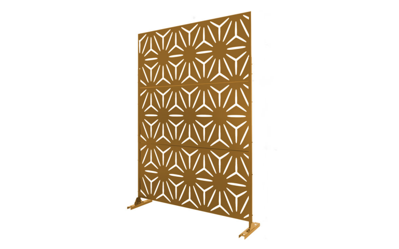 Laser-Cut Corten Steel Garden Partitions – B2B Supplier Pricing