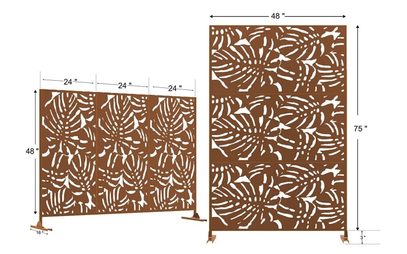 B2B Corten Steel Garden Dividers – Fast Global Shipping