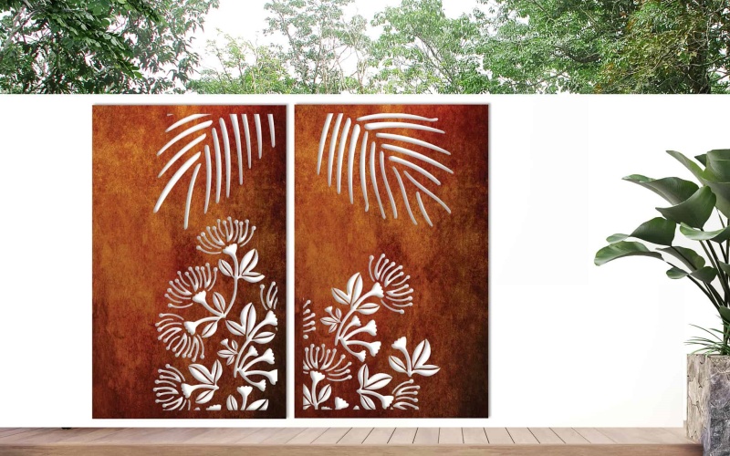 Heavy-Duty Corten Steel Screens – 3mm Thickness for High Traffic Areas