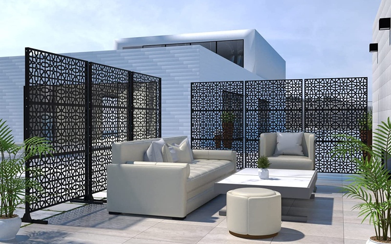Laser-Engraved Corten Steel Screens – Unique Designs for Resellers