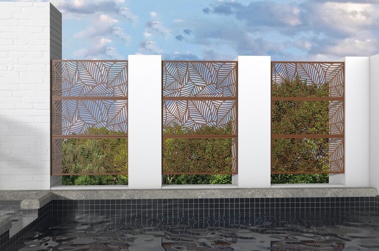 Corten Steel Trellis Screens – Wholesale for Garden Centers