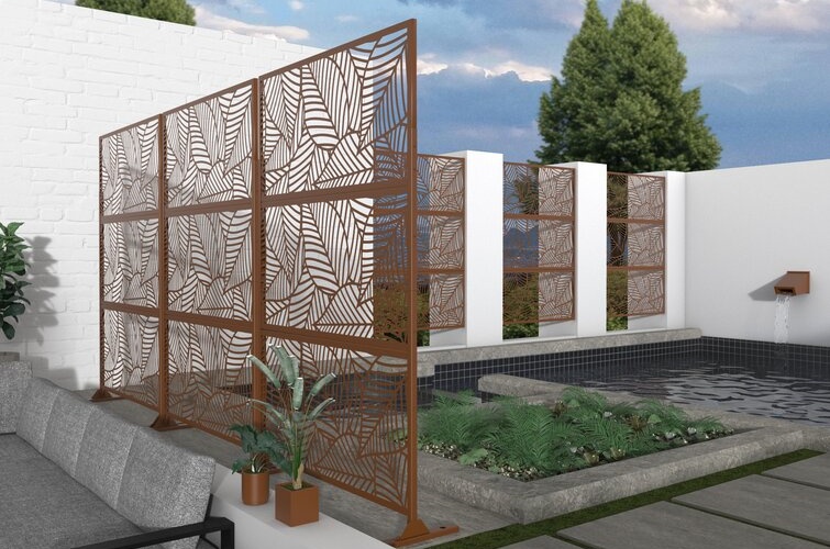 Corten Steel Trellis Screens – Wholesale for Garden Centers
