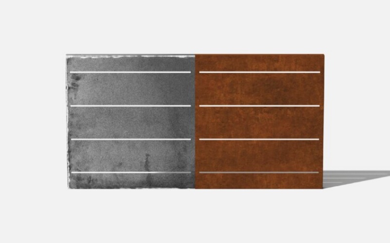 Corten Steel Screens for Balcony Privacy – Lightweight & Sturdy