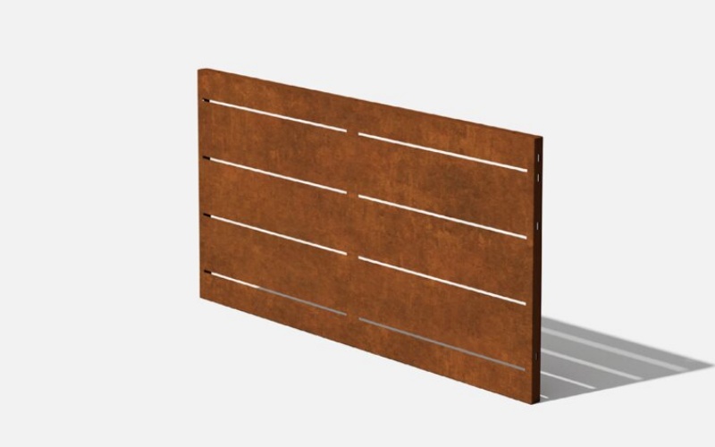 Corten Steel Screens for Balcony Privacy – Lightweight & Sturdy
