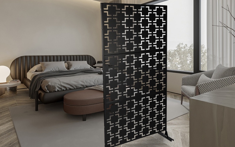 Outdoor Corten Steel Dividers | Architectural Privacy Screens | Bulk Supplier