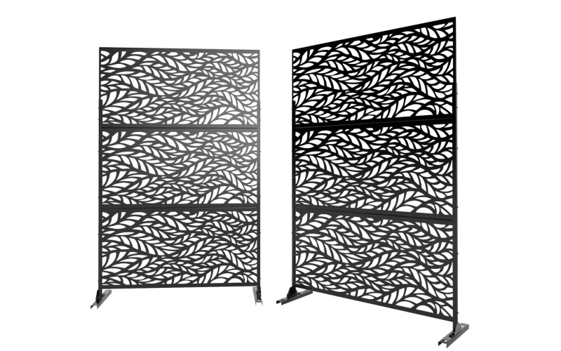 Decorative Metal Garden Screens | Laser-Cut Patterns | OEM Services