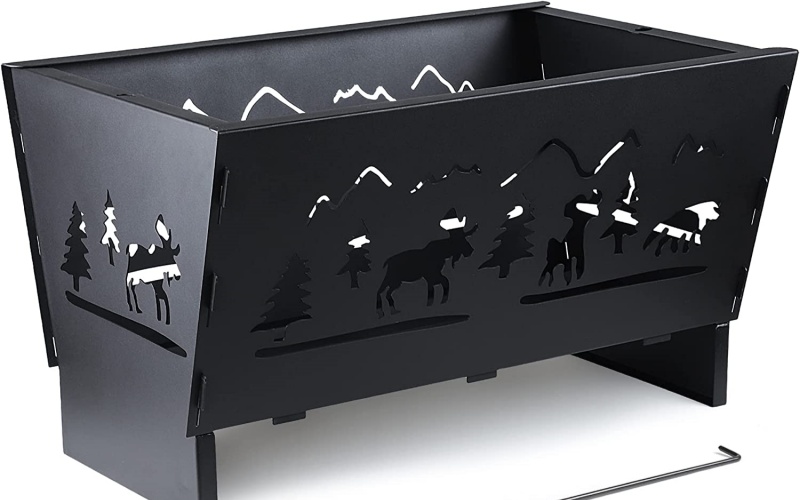 Corten Steel Fire Pit for Businesses - Weather-Resistant & Low Maintenance