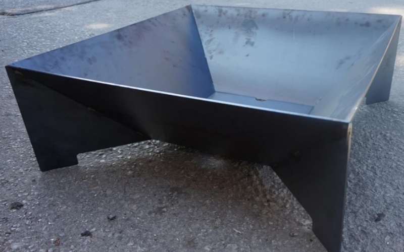 Quick-Assembly Fire Pit Kit for Hotels - No Welding Required
